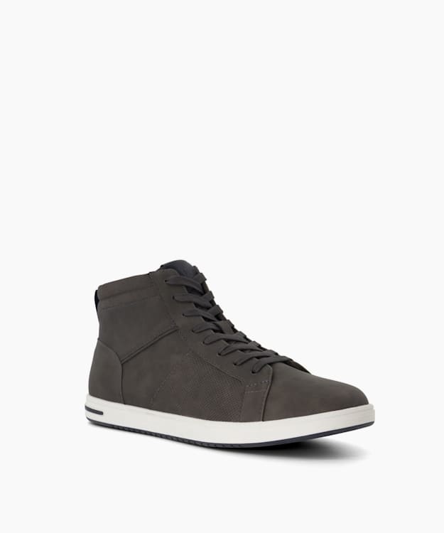 Sezzy Dark Grey, High Top Trainers