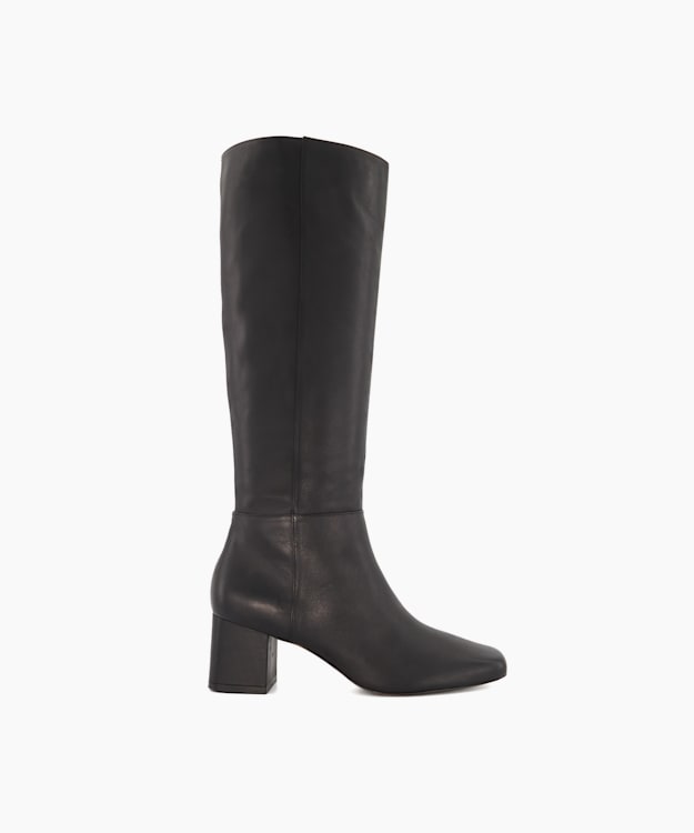 Womens Black Knee Length Boots Outlet | bellvalefarms.com