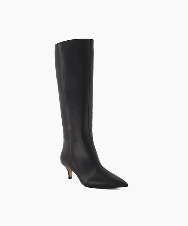 Dune upton leather knee boots sale