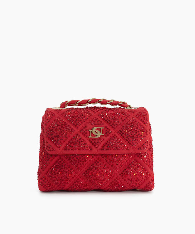 Dune discount red clutch