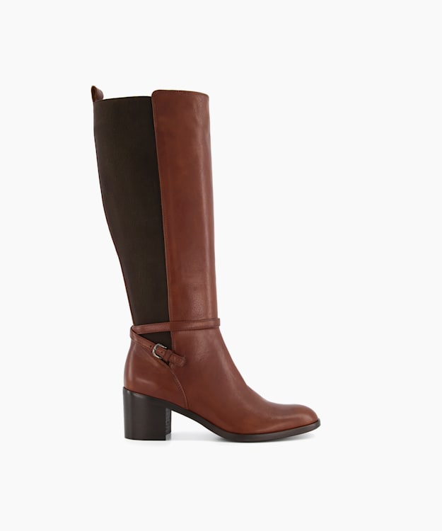 Chestnut knee hotsell high boots