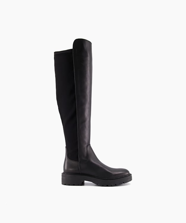 Dune knee high flat 2024 boots