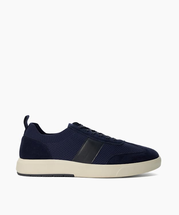 Dune best sale navy trainers