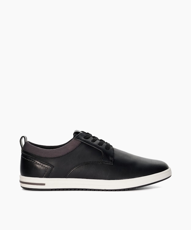 Mens black dress trainers best sale