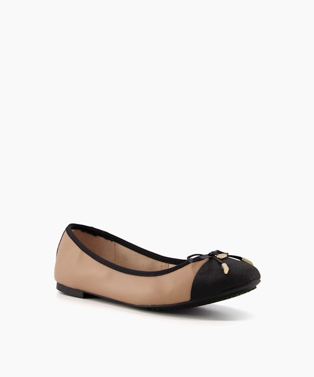 brown ballet pumps