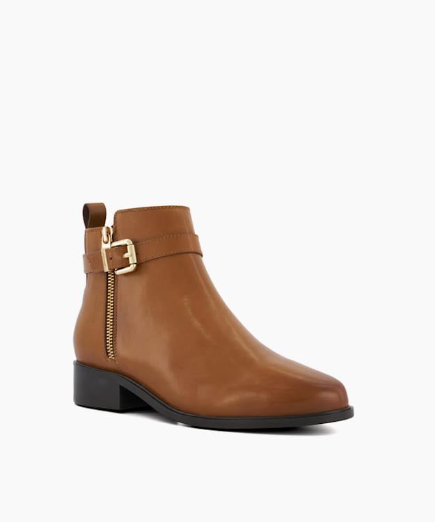 Dune brown sale ankle boots