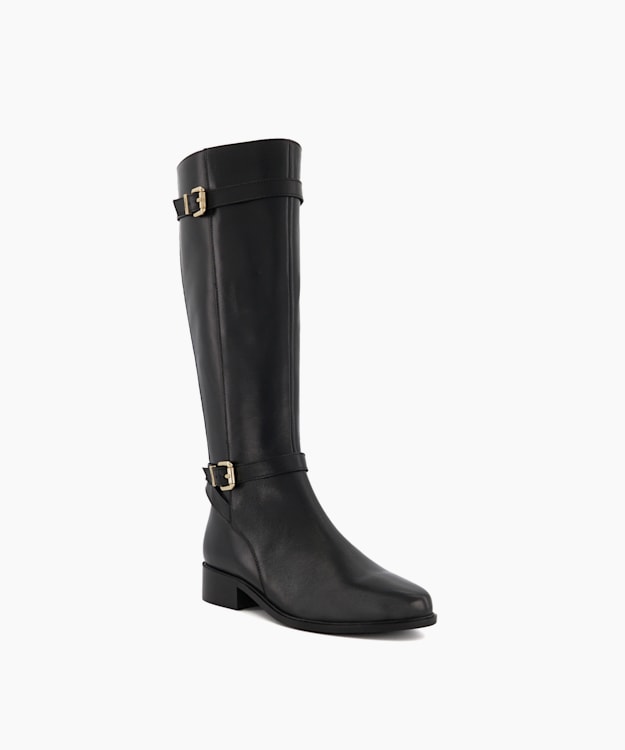 dune wide fit knee high boots