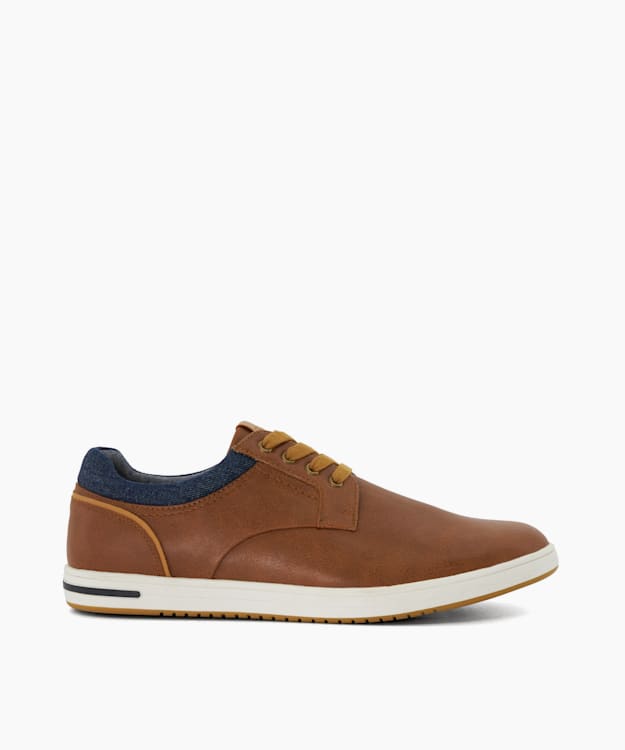 Smart leather hot sale trainers mens