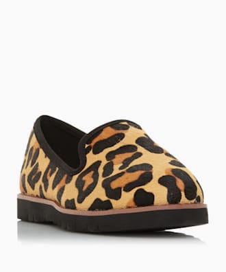 dune leopard trainers
