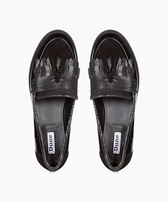 dune greatly tassel loafers