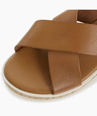 dune lorde sandals tan