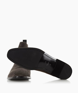 dune mandel chelsea boot