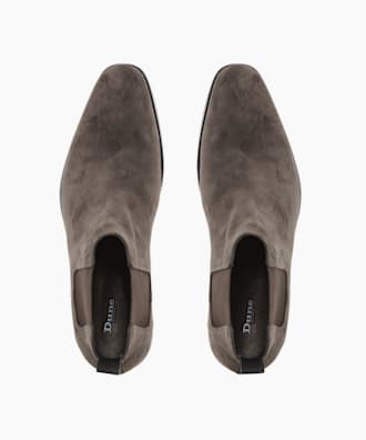 dune mandel chelsea boot