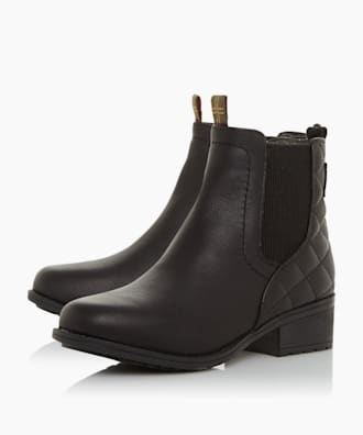 barbour quilted chelsea boots