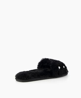 dune black slippers