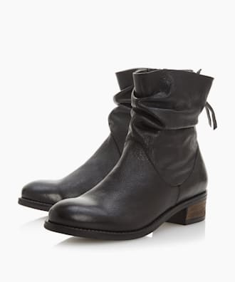 dune slouch ankle boots