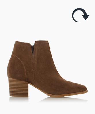 dune taupe ankle boots