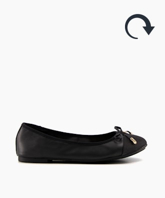 dune hercules ballet pumps