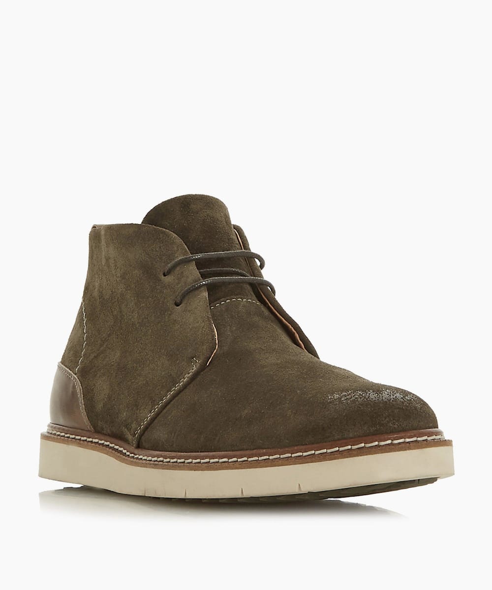 wedge chukka boots