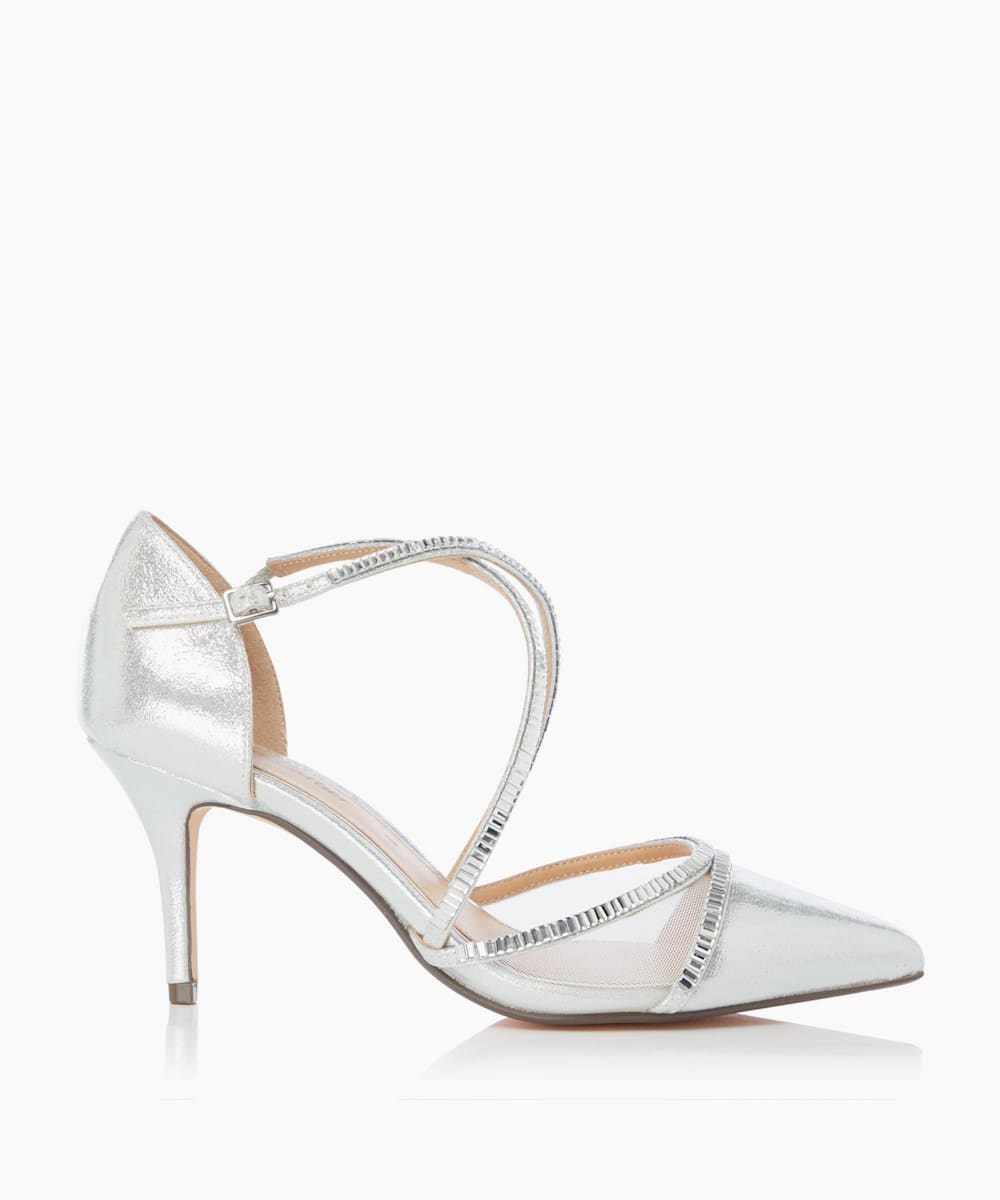 roland cartier silver sandals