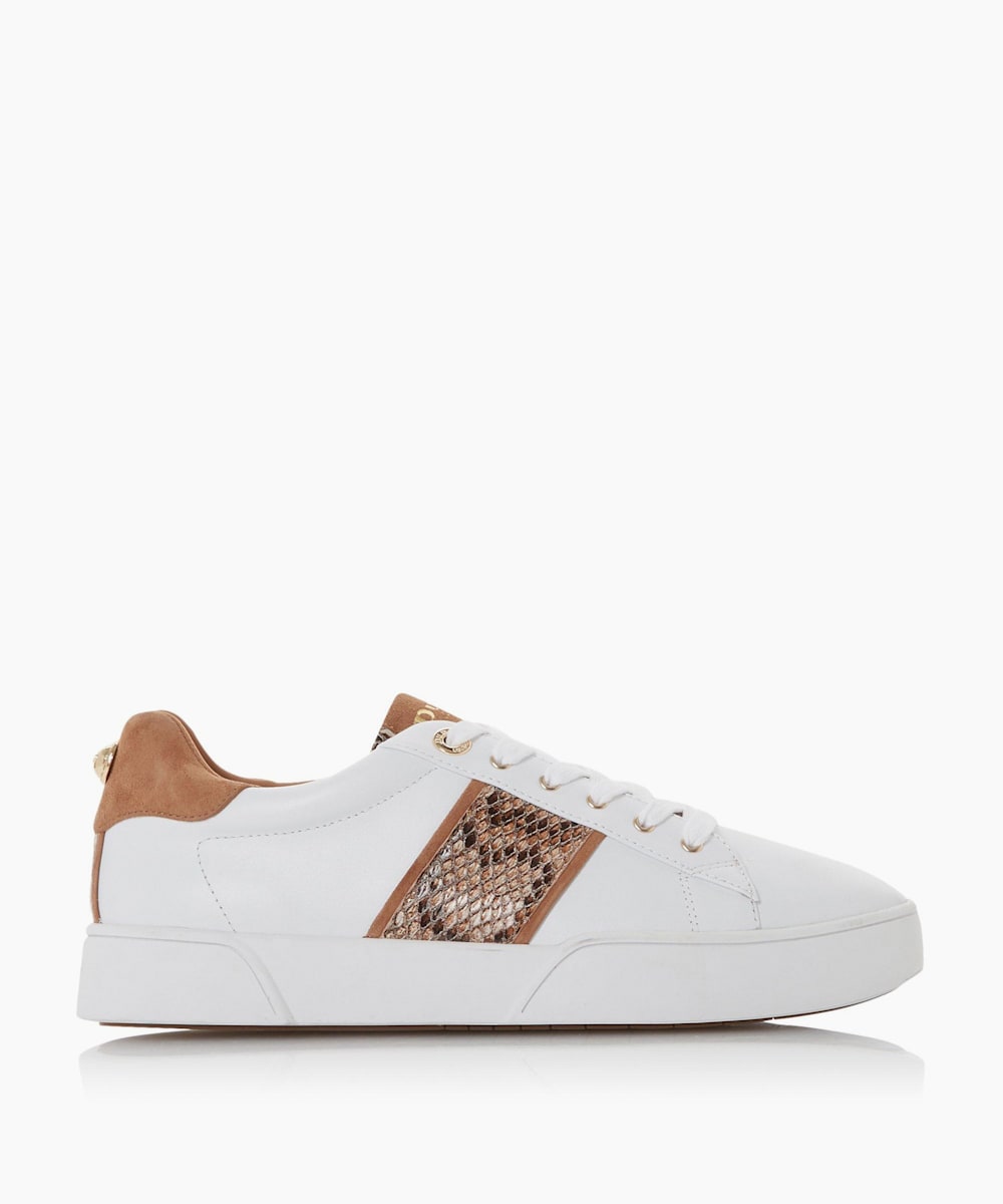 ELSIE S - Lace Up Bumper Sole Trainers 