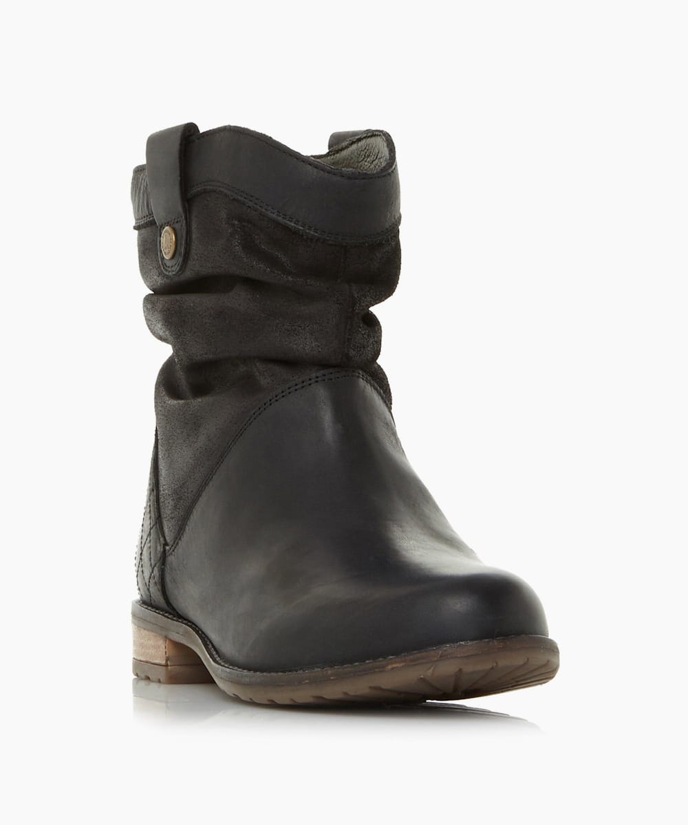 INSIA - Slouch Ankle Boots - black 