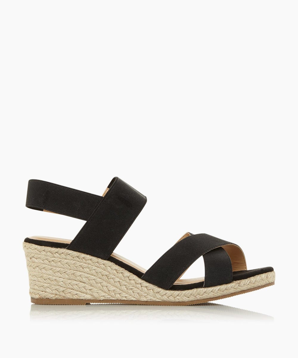 dune wedges black