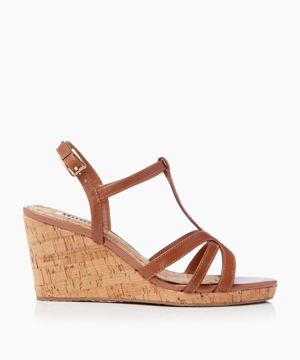 tan wedge flip flops