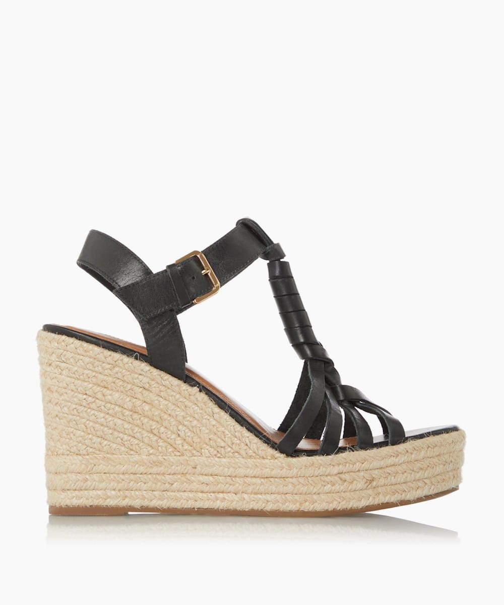 dune wedges black