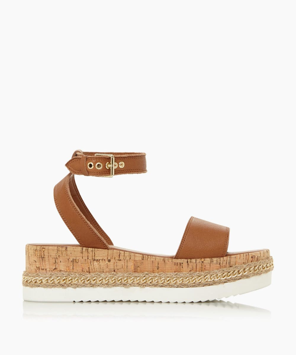 dune platform sandals