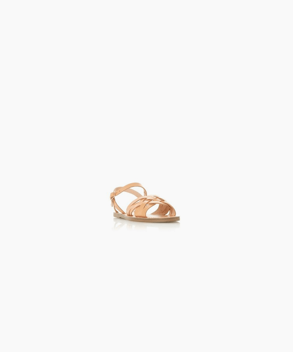 tan lattice sandals