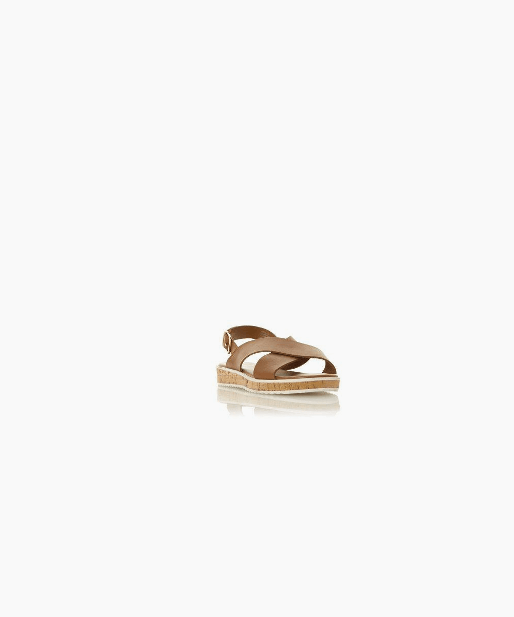 dune lorde sandals rose gold