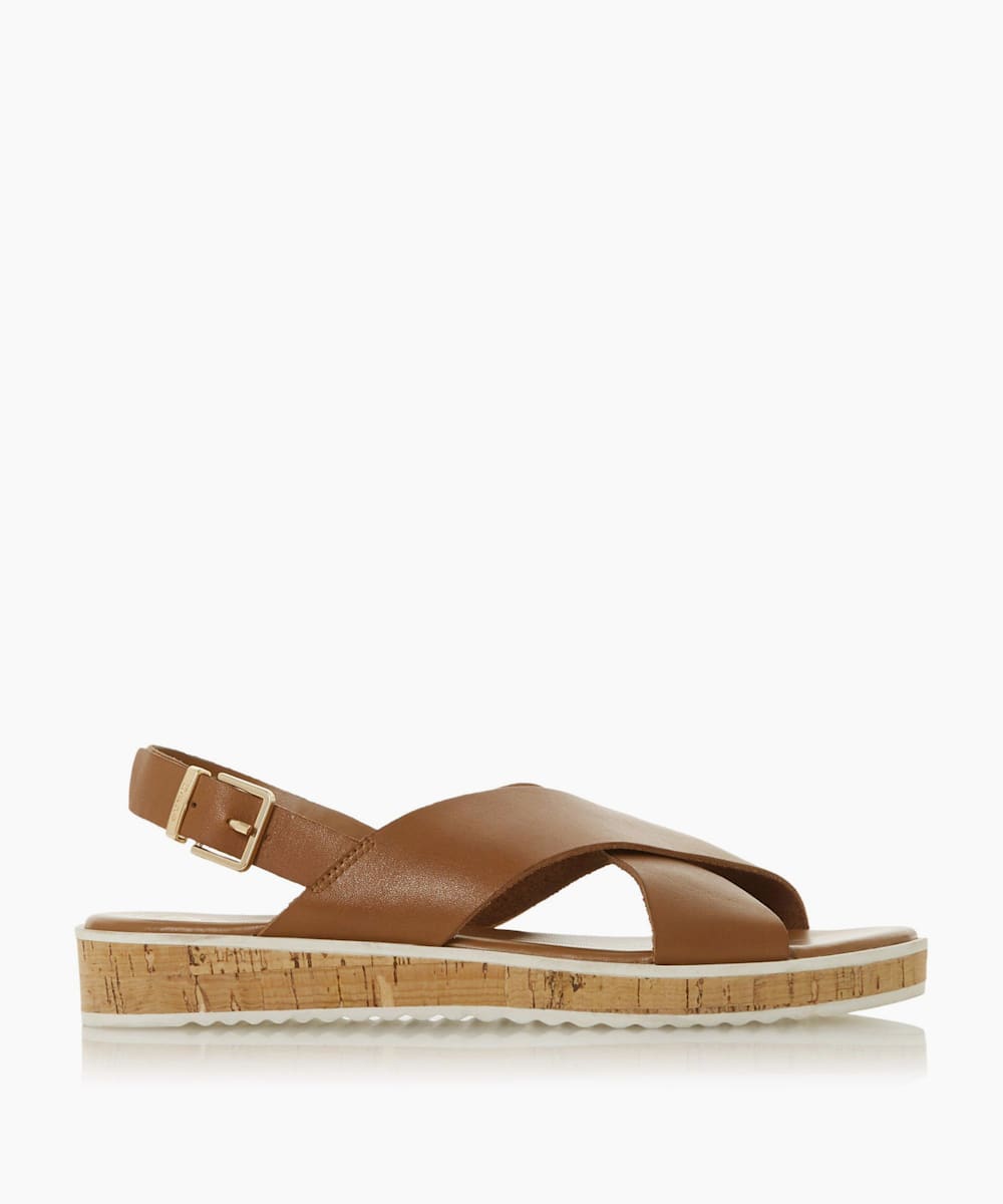 dune lorde sandals rose gold