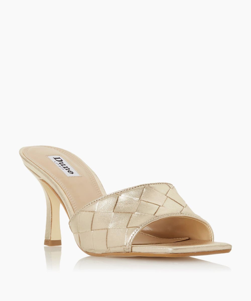 dune gold sandals