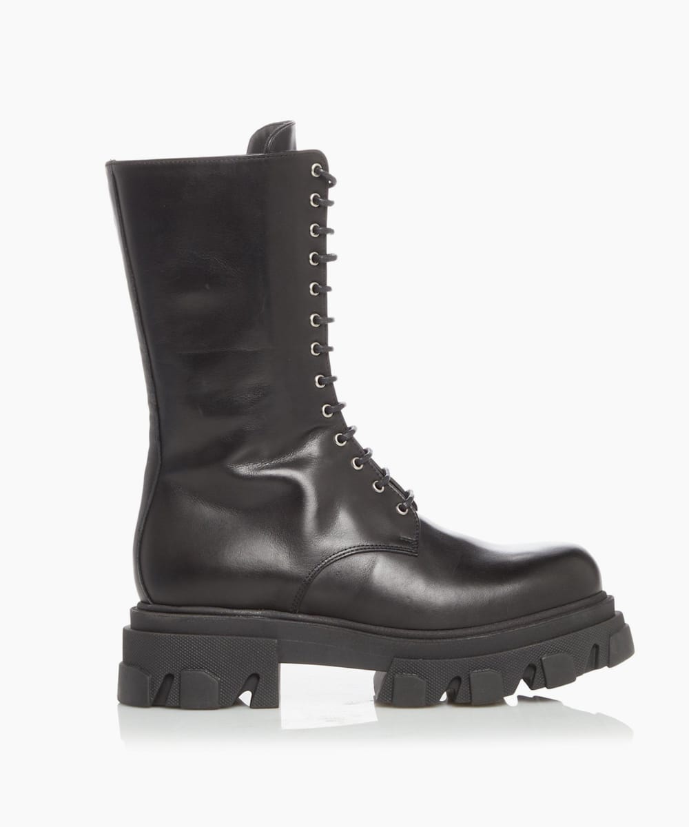 dune calf length boots