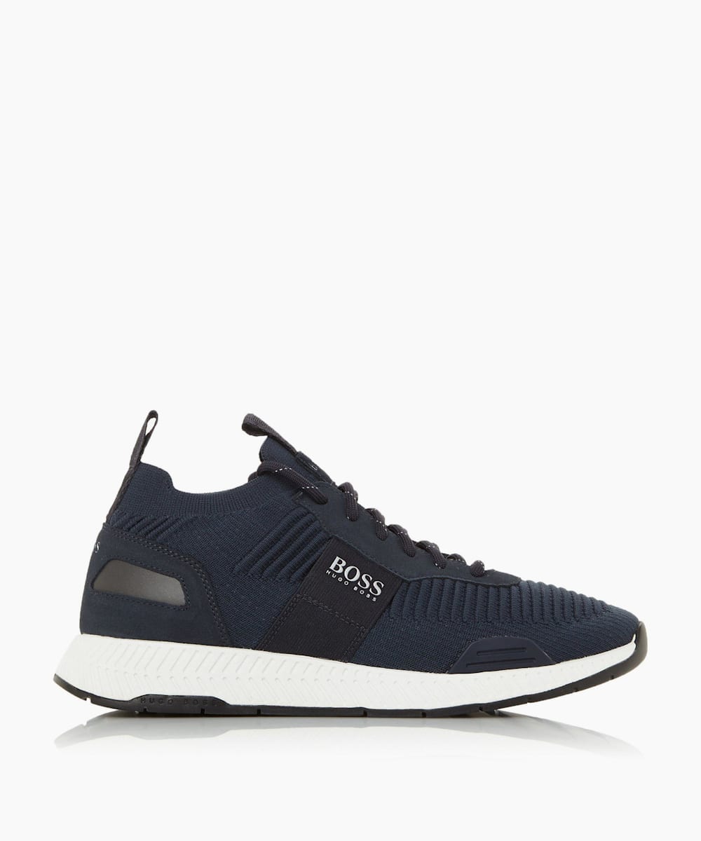 titanium runner trainers