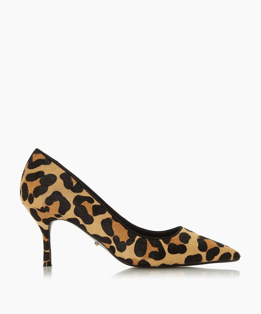animal print wide fit shoes