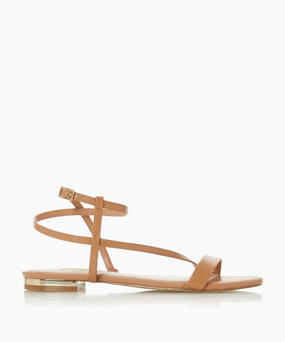 glitter 2 strap sandals